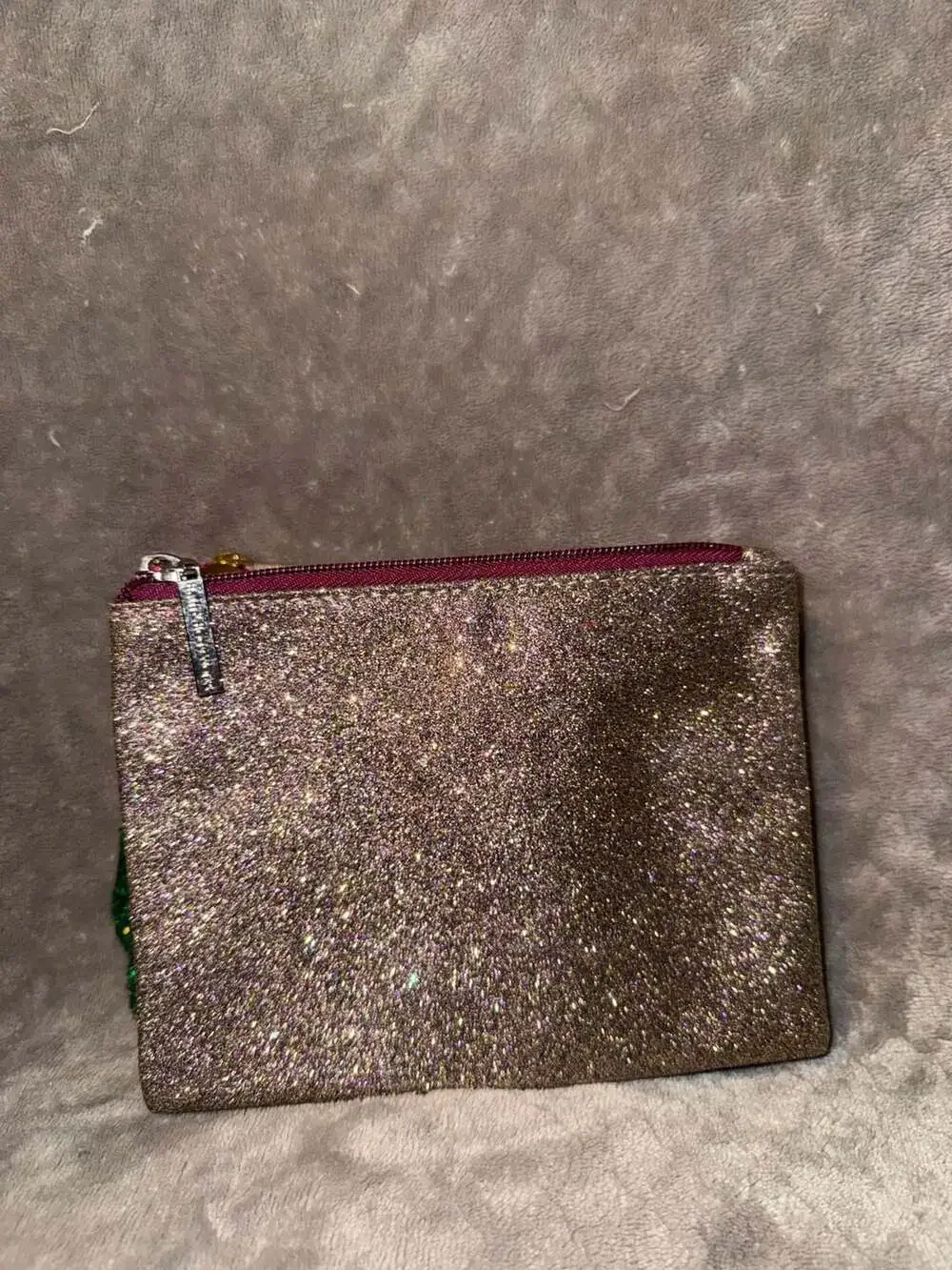 Ipsy December 2023 Glam Bag Glitter & Bath and Body Works Pouch